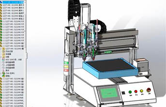 automatic screw locking machine design