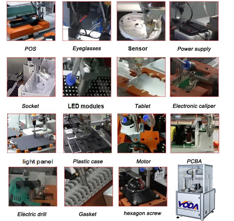 automatic screw fastening robot application