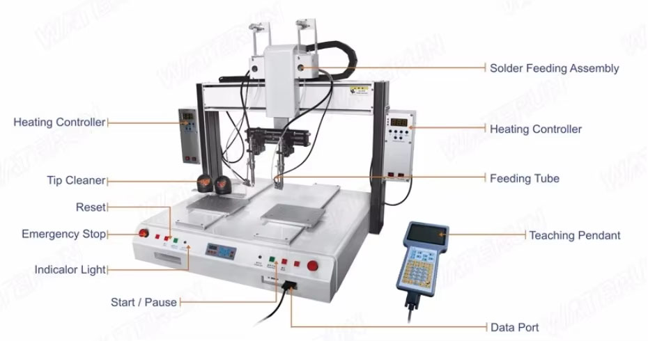 automatic Lock Screw Robot fastening screw robot details